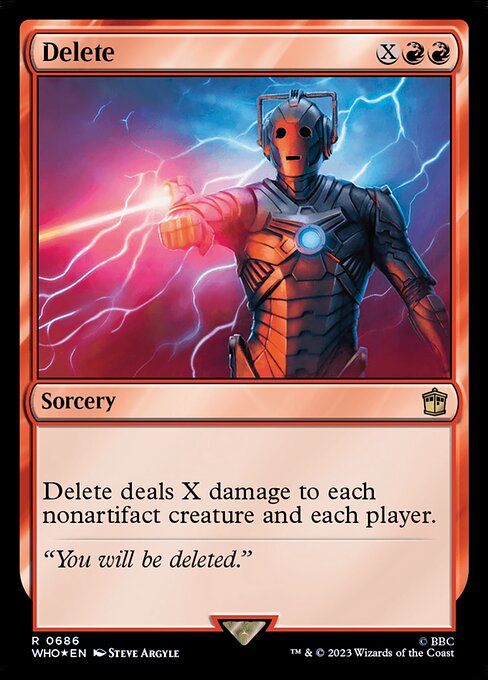 WHO: Delete (Surge Foil)