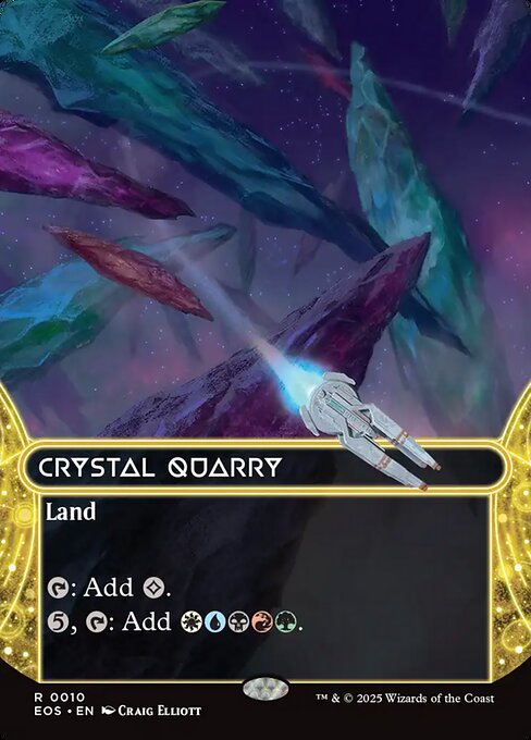 EOS: Crystal Quarry (0010) (Borderless) (Foil)