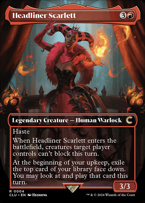 CLU: Headliner Scarlett (Borderless)