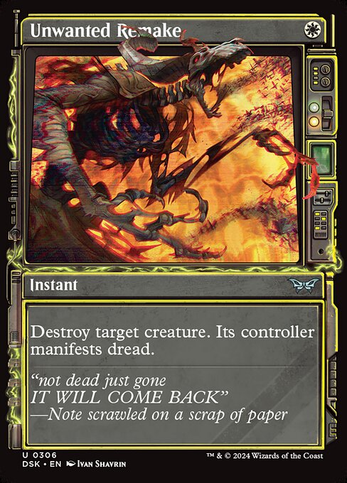 DSK: Unwanted Remake (Showcase) (Foil)
