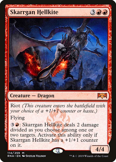 RNA: Skarrgan Hellkite (Foil)