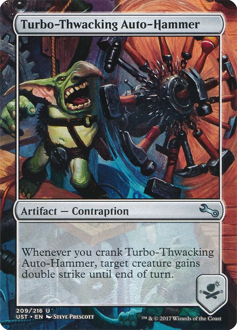 UST: Turbo-Thwacking Auto-Hammer