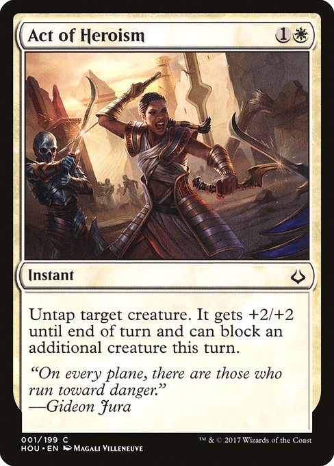 HOU: Act of Heroism (Foil)
