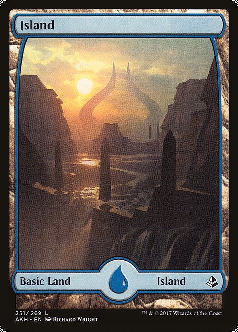 AKH: Island (251) - Full Art (Foil)