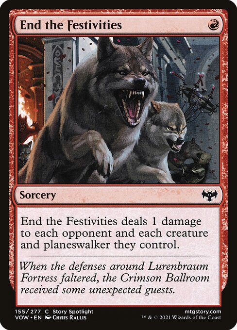 VOW: End the Festivities (Foil)