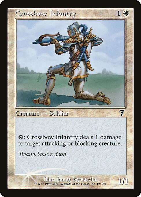 7ED: Crossbow Infantry (Foil)