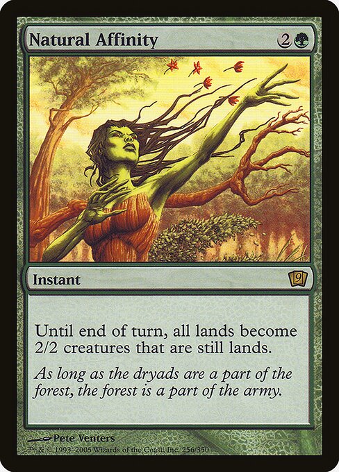 9ED: Natural Affinity (Foil)