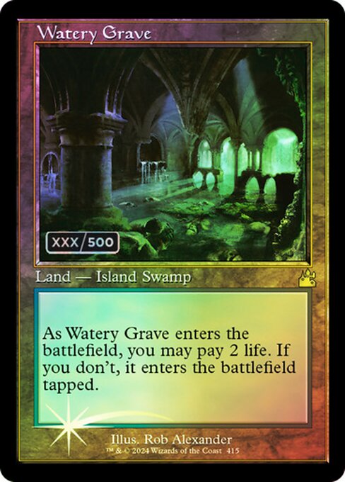 RVR: Watery Grave (Retro Frame) (Serial Numbered) (Foil)