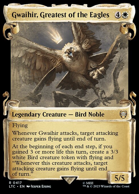 LTC: Gwaihir, Greatest of the Eagles (Showcase Scrolls) (Foil)