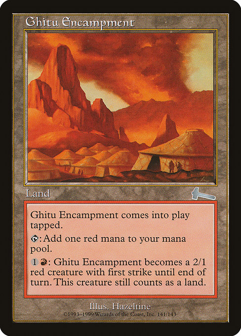 ULG: Ghitu Encampment (Foil)