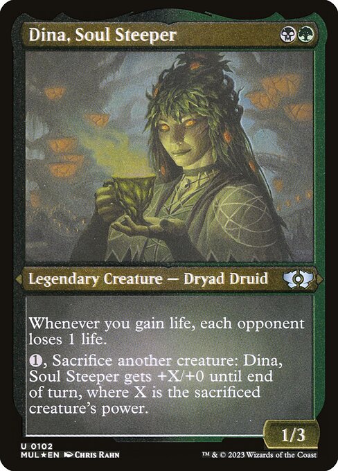MUL: Dina, Soul Steeper (Foil Etched)