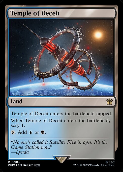 WHO: Temple of Deceit (Surge Foil)