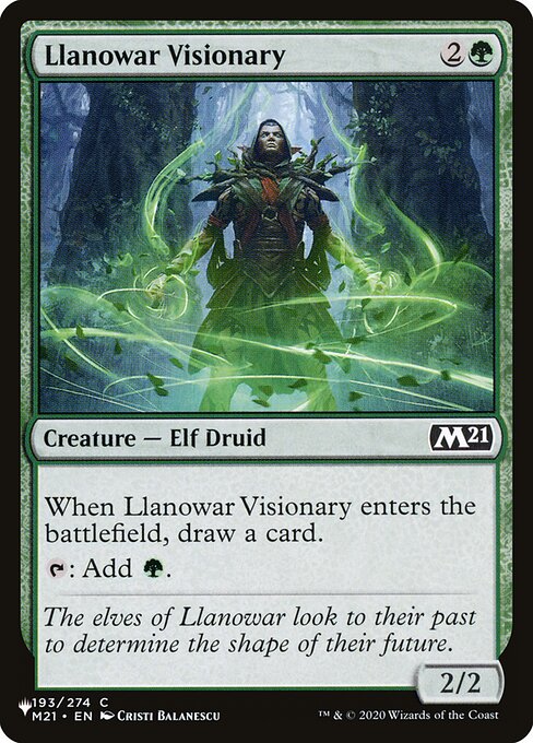 PLST: Llanowar Visionary