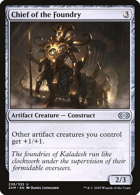 2XM: Chief of the Foundry (Foil)