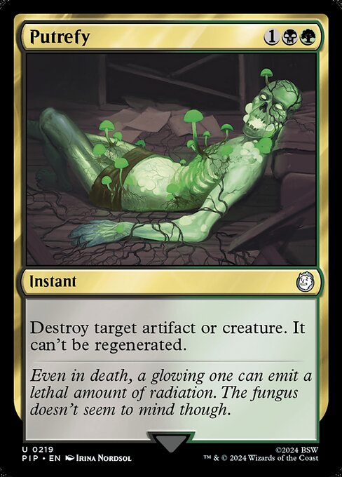 PIP: Putrefy
