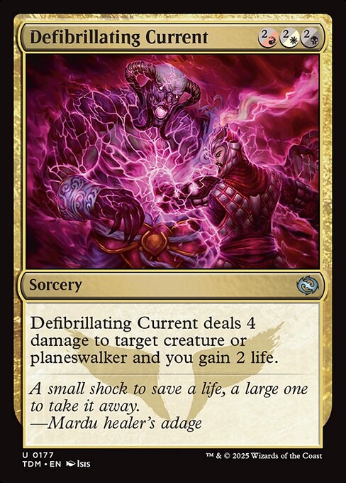TDM: Defibrillating Current (Foil)