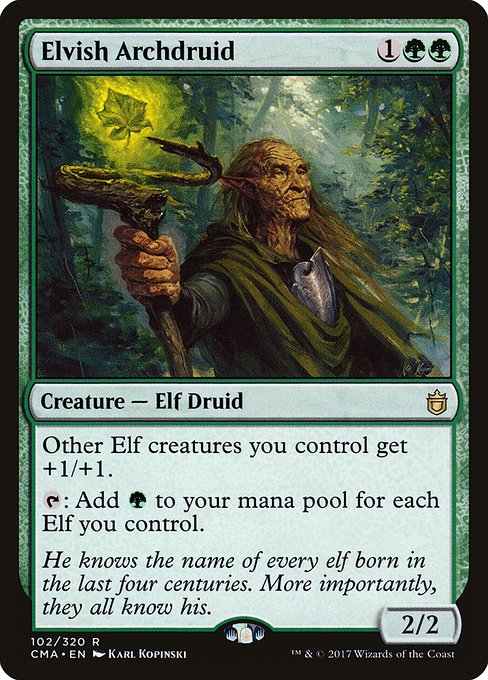 CMA: Elvish Archdruid