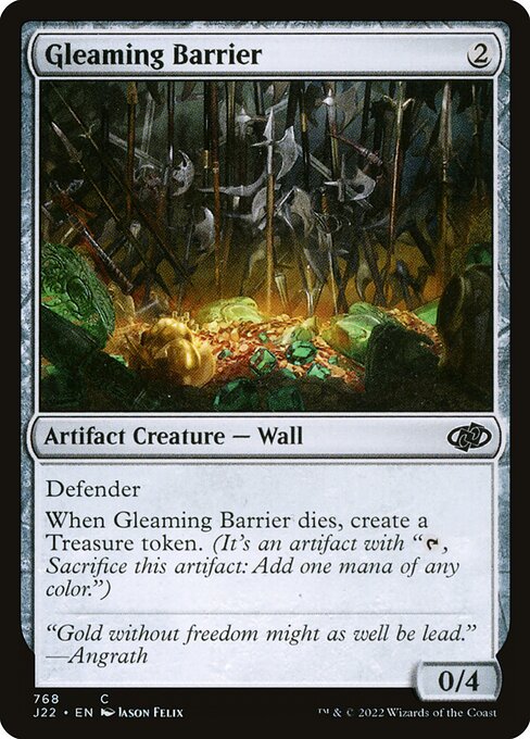 J22: Gleaming Barrier