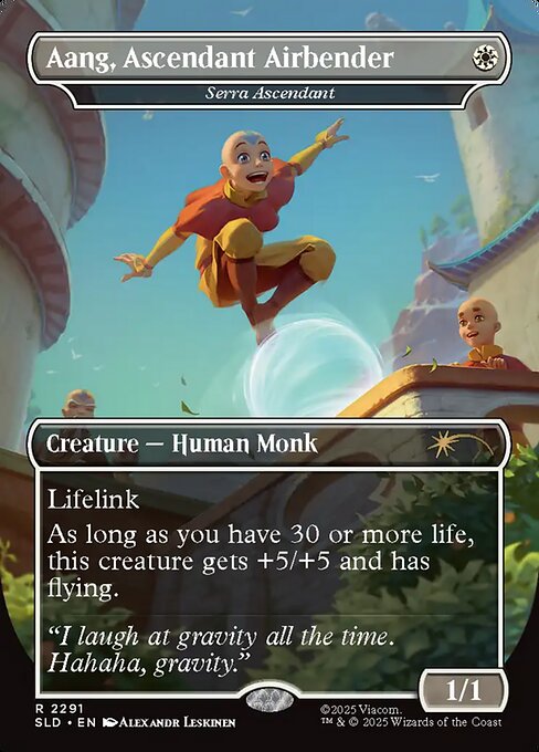 SLD: Aang, Ascendant Airbender - Serra Ascendant