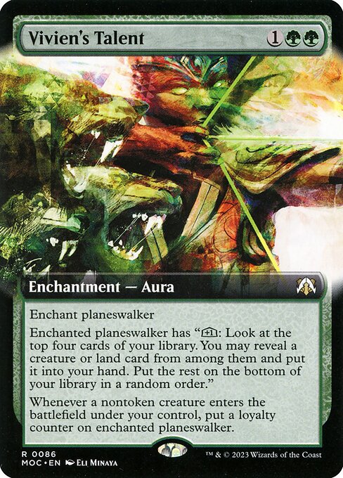 MOC: Vivien's Talent (Extended Art) (Foil)