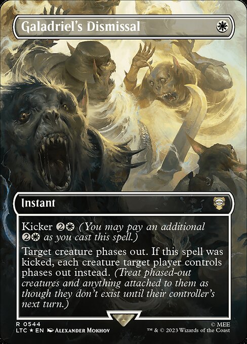 LTC: Galadriel's Dismissal (Borderless) (Surge Foil)