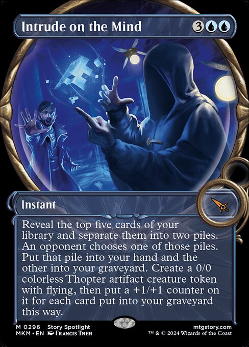 MKM: Intrude on the Mind (Showcase) (Foil)