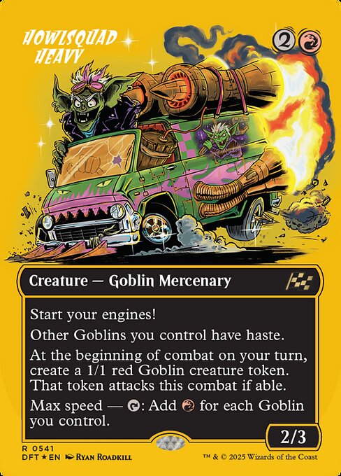 DFT: Howlsquad Heavy (Borderless) (First-Place Foil)