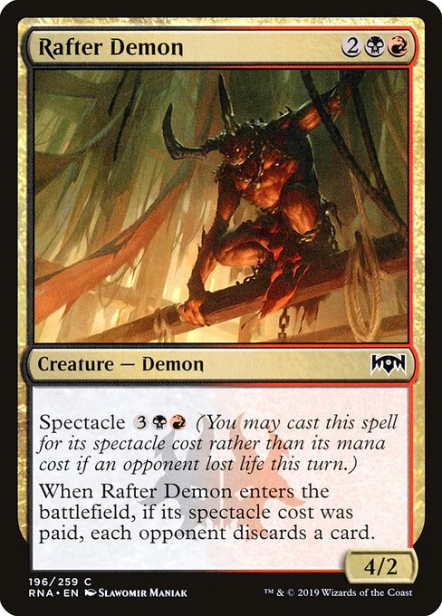 RNA: Rafter Demon