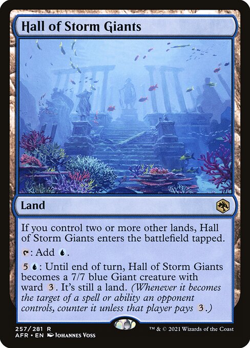 AFR: Hall of Storm Giants (Foil)