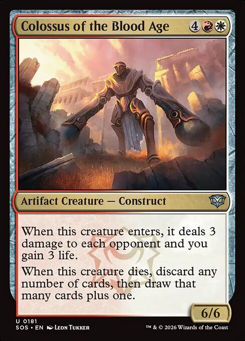 SOS: Colossus of the Blood Age (Foil)