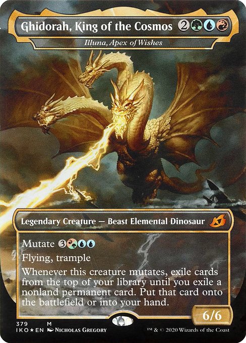 IKO: Ghidorah, King of the Cosmos - Illuna, Apex of Wishes (Foil)
