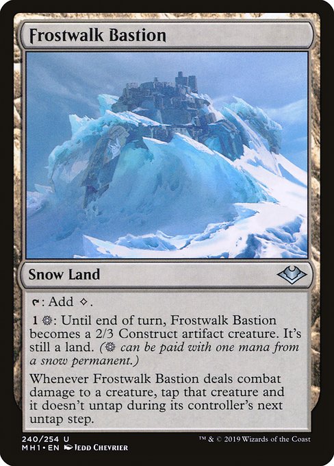 MH1: Frostwalk Bastion (Foil)
