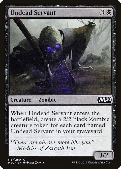 M20: Undead Servant