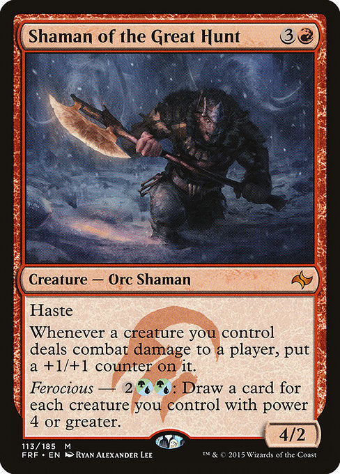 FRF: Shaman of the Great Hunt
