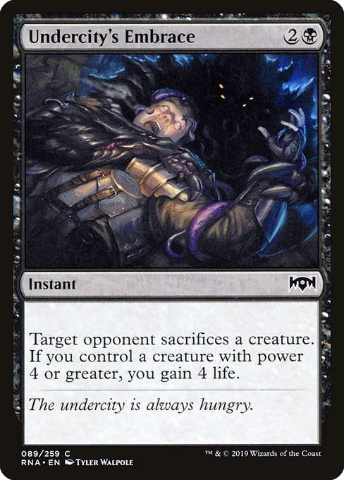 RNA: Undercity's Embrace (Foil)