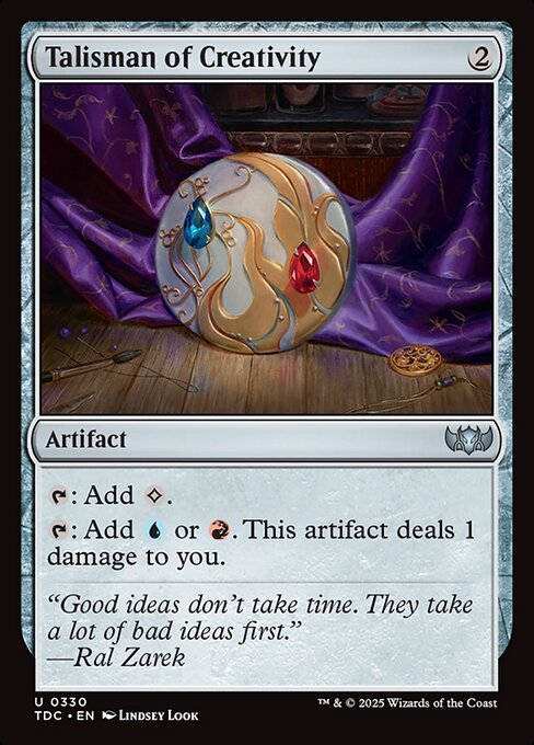 TDC: Talisman of Creativity