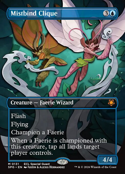 SPG: Mistbind Clique (Borderless) (Foil)
