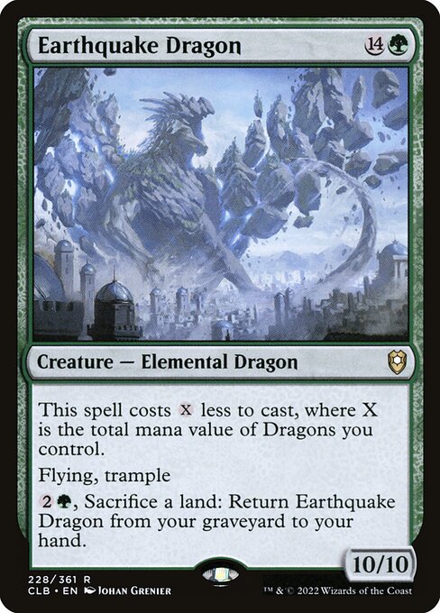 CLB: Earthquake Dragon (Foil)