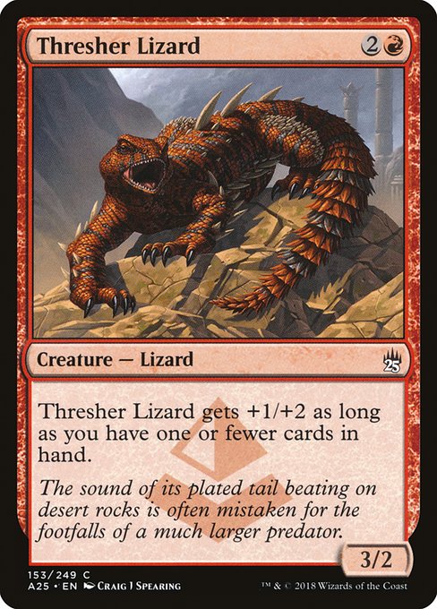 A25: Thresher Lizard (Foil)