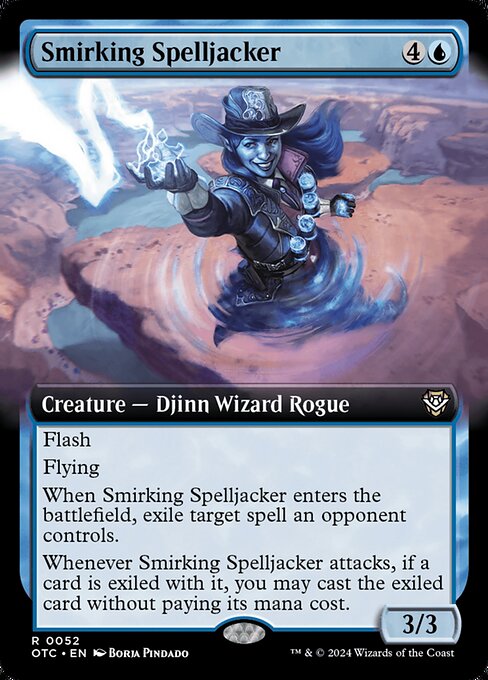 OTC: Smirking Spelljacker (Extended Art)