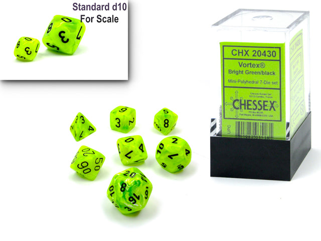 Chessex: Vortex Mini 7-Dice Set