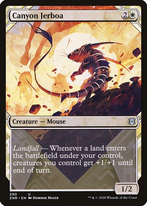 ZNR: Canyon Jerboa (Showcase) (Foil)