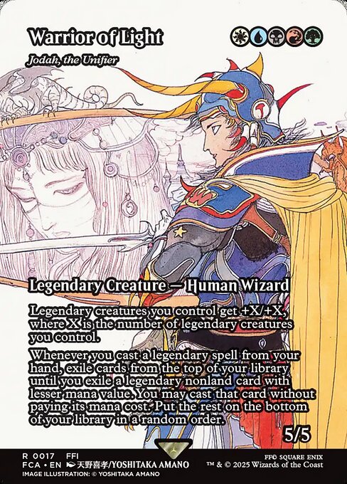 FCA: Warrior of Light - Jodah, the Unifier (Showcase)