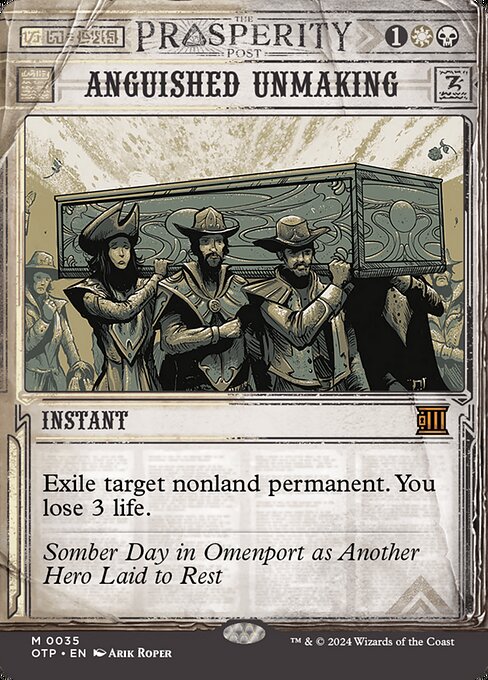 OTP: Anguished Unmaking (Foil)