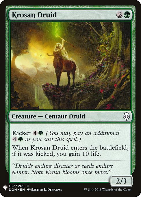PLST: Krosan Druid