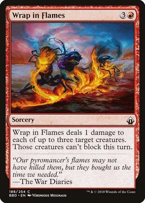 BBD: Wrap in Flames (Foil)