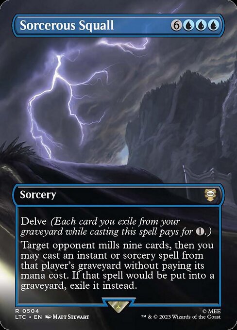 LTC: Sorcerous Squall (Borderless)