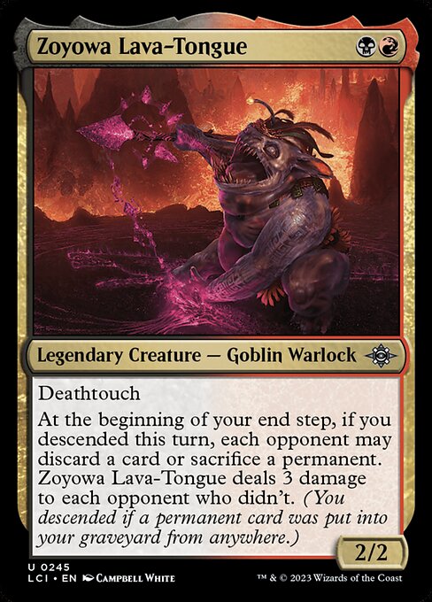 LCI: Zoyowa Lava-Tongue (Foil)