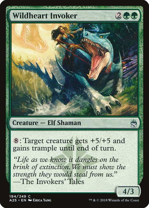A25: Wildheart Invoker (Foil)