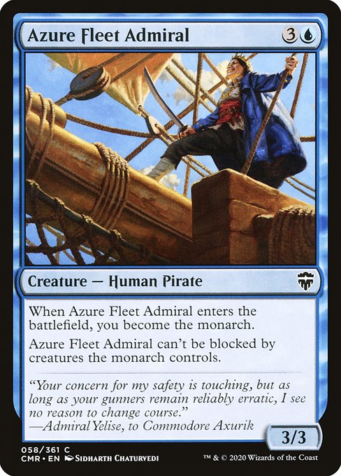 CMR: Azure Fleet Admiral (Foil)